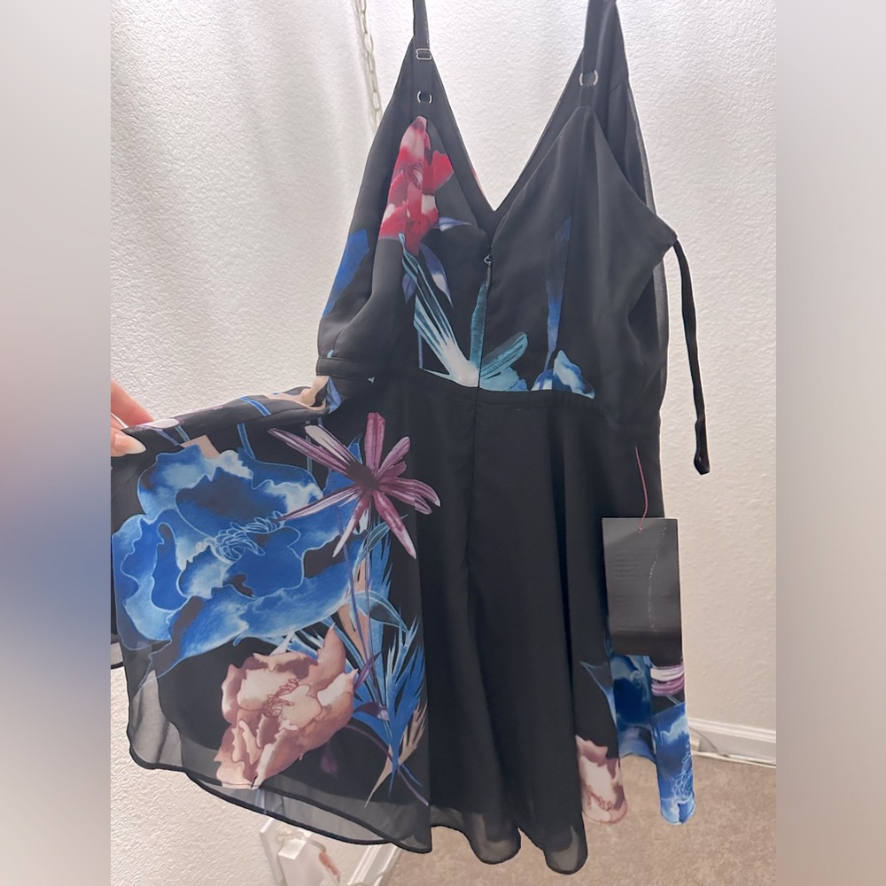Bebe asymmetrical dress